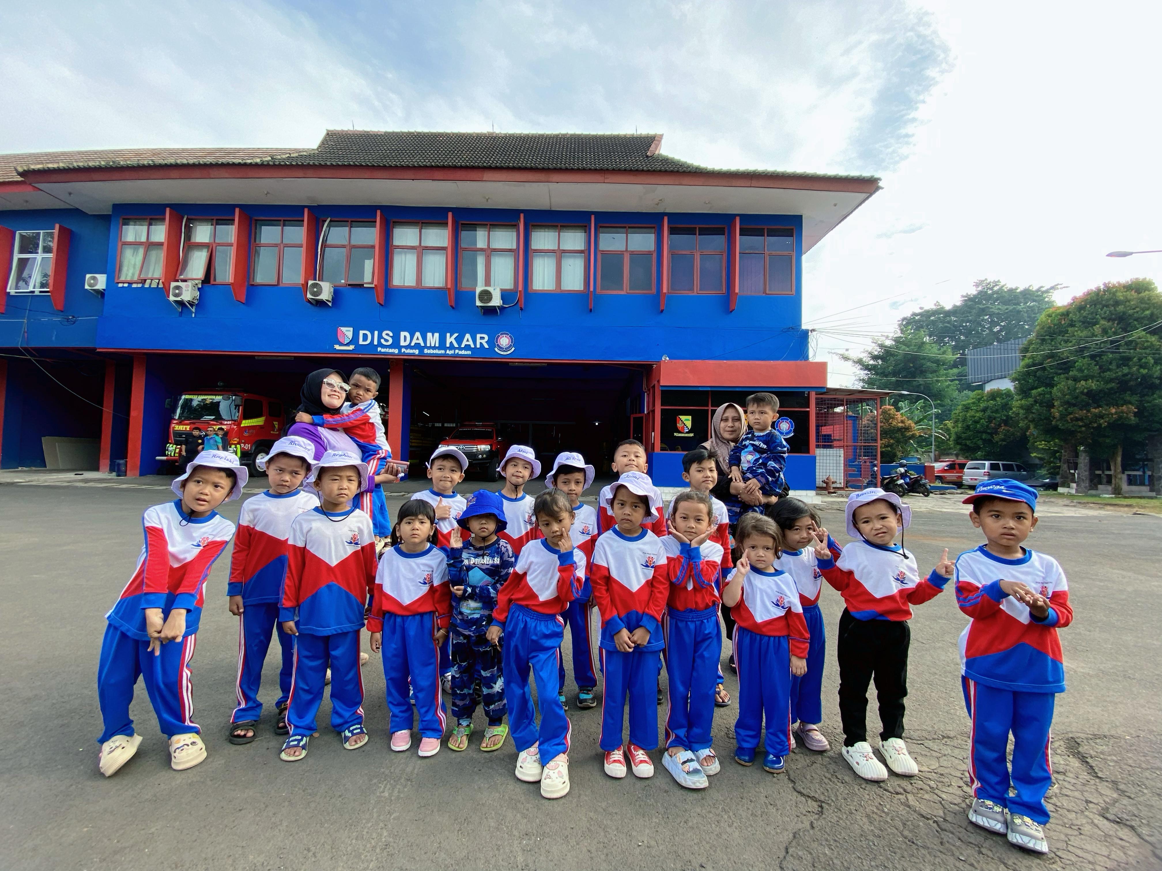 kunjungan ke damkar kab bandung